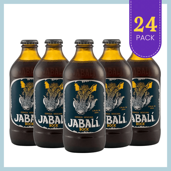 Jabalí Bock Cerveza Primus 24 Pack - Cerveza Artesanal Mexicana Los Dragones Solo Cervezas Artesanales