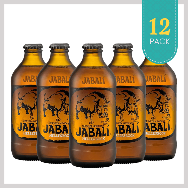 Jabalí Hellesbock Cerveza Primus 12 Pack - Cerveza Artesanal Mexicana Los Dragones Solo Cervezas Artesanales