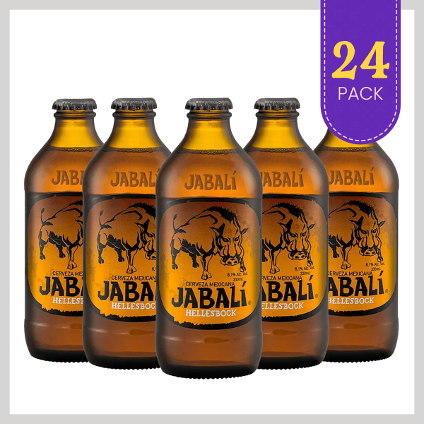 Jabalí Hellesbock Cerveza Primus 24 Pack - Cerveza Artesanal Mexicana Los Dragones Solo Cervezas Artesanales