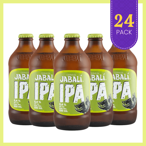 Jabalí IPA Cerveza Primus 24 Pack - Cerveza Artesanal Mexicana Los Dragones Solo Cervezas Artesanales