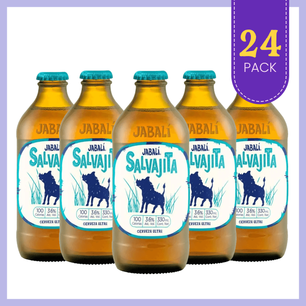 Jabalí Salvajita Cerveza Primus 24 Pack - Cerveza Artesanal Mexicana Los Dragones Solo Cervezas Artesanales