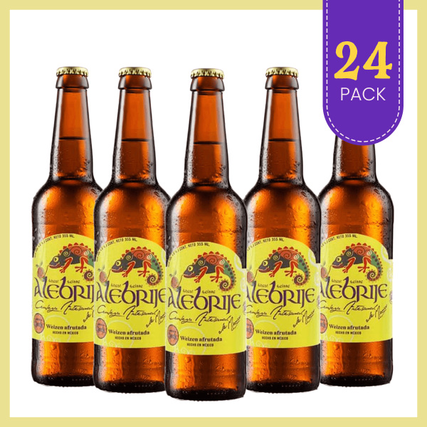 Jack Alebrije Mango 24 Pack - Cerveza Artesanal Mexicana Los Dragones Solo Cervezas Artesanales H01