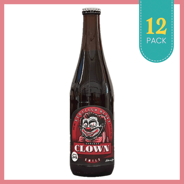 Cerveza Jack Clown Smile 12 Pack CDMX Mexico