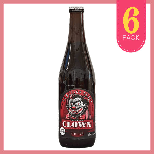 Cerveza Jack Clown Smile 6 Pack CDMX Mexico