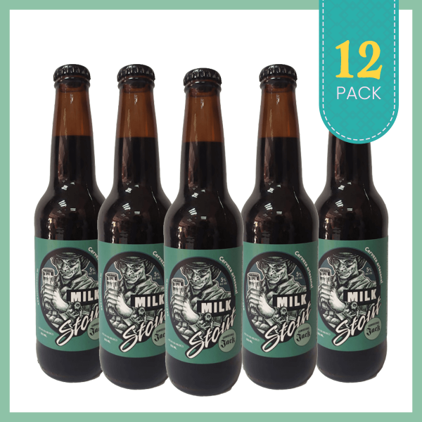 Jack Milk Stout - Cerveza Artesanal Mexicana Los Dragones Solo Cervezas Artesanales
