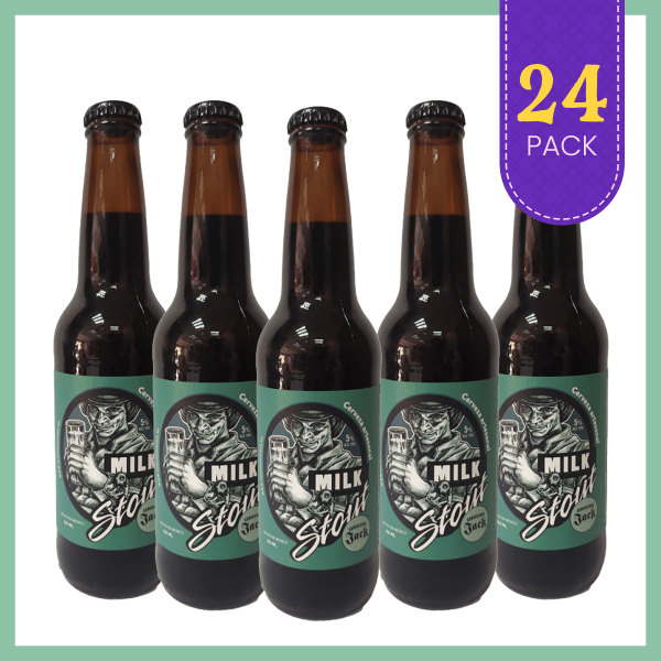 Jack Milk Stout - Cerveza Artesanal Mexicana Los Dragones Solo Cervezas Artesanales