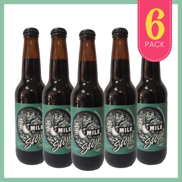 Jack Milk Stout - Cerveza Artesanal Mexicana Los Dragones Solo Cervezas Artesanales